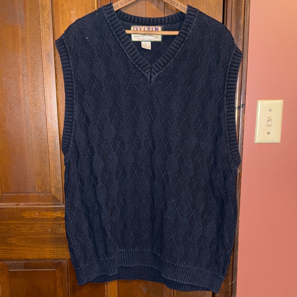 Vintage Ivy Crew Sweater Vest